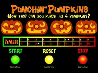 Punchin' Pumpkins Maze & Game