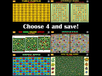Choose 4 Puzzle Mania Games and save!