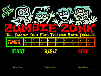 Zombie Zonk Maze & Game